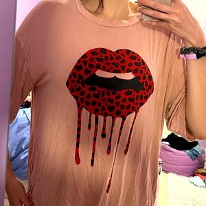 Oversized, Shortsleeve, Graphic Tee from Shein. Size Medium.